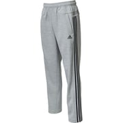 FTL50 [M adidas 24/7 ヘザー ウォームアップパンツ ミディアムグレイヘザー×ブラック J/M]