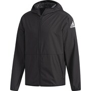 FTL35 [M MUSTHAVES ベーシックウインドフルジップパーカー ブラック J/M]