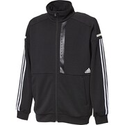 FTL51 [M adidas 24/7 ヘザー ウォームアップジャケット ブラック J/L]