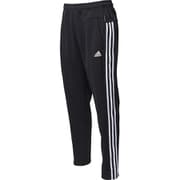 FTL50 [M adidas 24/7 ヘザー ウォームアップパンツ ブラック×ホワイト J/M]