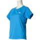 FTF32 [W 定番ロゴワンポイント半袖Tシャツ ショックシアンS19 J/L]