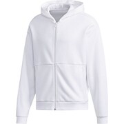 FTL26 [M S2S 3STRIPES ワーディングフルジップスウェットパーカー ホワイト J/M]