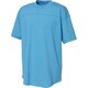 FTL07 [M S2S 3STRIPES ワーディングラウンドテールTシャツ ショックシアンS19 J/M]
