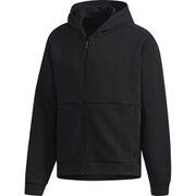 FTL26 [M S2S 3STRIPES ワーディングフルジップスウェットパーカー ブラック J/L]