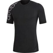 FUY53 [ALPHASKIN TEAM ビッグロゴショートスリーブTシャツ ブラック J/O]