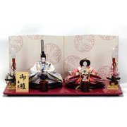 親王飾り「春梅雛」 Koei-329102-5B