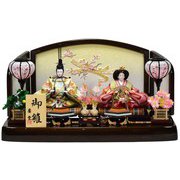 親王飾り「のしめ桜雛」 Koei-329110