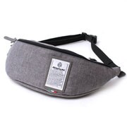 ET-NBTC61MGR [ビアンキ DUALTEX ウエストバッグ メランジグレー]