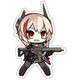 ドールズフロントライン キャラクターマグネット3 M4 SOPMOD II [キャラクターグッズ]