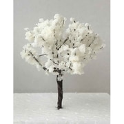 40-0278 [山桜 白 8cm ワイヤー]