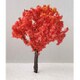 40-0280 [紅葉 赤橙 8cm ワイヤー]