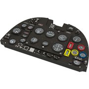 EDU644013 スピットファイアMK.I 計器盤 タミヤ用 [1/48スケール レジン製塗装済み計器盤]