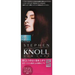 スティーブンノル カラークチュール 液状ヘアカラー 5M ディープマロンブラウン [おしゃれな白髪染め]