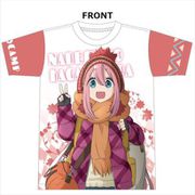 ゆるキャン△ フルグラフィックTシャツ 各務原なでしこ [キャラクターグッズ]