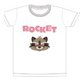 SPAP1808 Tシャツ WH ロケット ロゴ L [キャラクターグッズ]