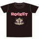 SPAP1809 Tシャツ BK ロケット ロゴ M [キャラクターグッズ]