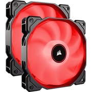 ケースファン Air Series AF140 LED (2018) Red -Dual pack- CO-9050089-WW