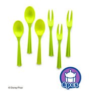 14407 ピクサー カトラリーセット 6PC/ エイリアン GREEN [キャラクターグッズ]
