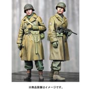 AM35261 WWII 米 アメリカ陸軍歩兵 冬支度を整えた兵士 2体セット [1/35 プラモデル]