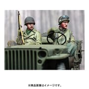 AM35262 WWII 米 アメリカ陸軍歩兵 小型車両に搭乗する士官と兵士 2体セット [1/35 プラモデル]