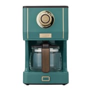 コーヒーメーカー Toffy アロマドリップコーヒーメーカー グリーン ガラスサーバー 5カップ K-CM5-SG