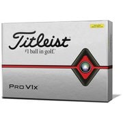 PRO V1xボール 2019年モデル イエロー ナンバー(1・2・3・4) [ゴルフボール 1ダース12球入り]
