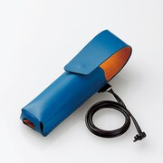 IQOS 3用 MULTI ソフトレザーカバー ネックストラップ ブルー ET-IQM3LC1B