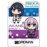 SSSS.GRIDMAN アクリルスマートフォンスタンド 宝多六花＆新条アカネ デフォルメver. [キャラクターグッズ]