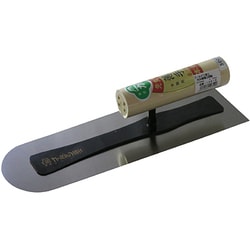 ゴールデン富士 先丸極薄土間鏝 本焼 300mm 0.3mm [左官用品]