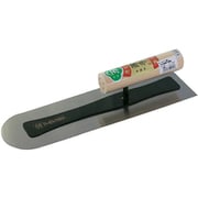 ゴールデン富士 先丸極薄土間鏝 本焼 330mm 0.3mm [左官用品]