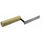 平目地鏝(人造) 18mm 105mm [左官用品]