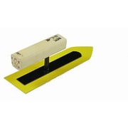 プラスチック中首鏝 黄 180mm [左官用品]