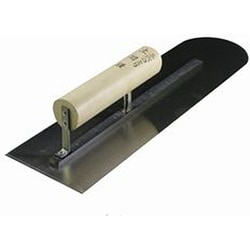 土間鏝 鋼 360mm 0.7㎜ [左官用品]