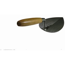レンガ鏝(桃型) 鋼 #3 [左官用品]