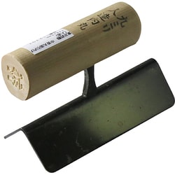 中首丸面引内丸(人造) 120x9mm [左官用品]