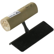 中首片羽根面引(人造) 120x9mm [左官用品]