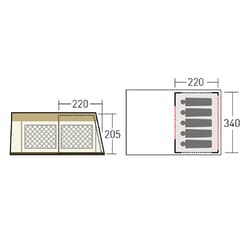 ヨドバシ.com - ogawa オガワ ロッジシェルター T/C（インナー5
