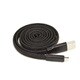 UZUMAKI USBケーブル 2.4A 1m micro ブラック R10CAAM2A01BK