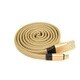 UZUMAKI USBケーブル 2.4A 1m micro ゴールド R10CAAM2A01GD
