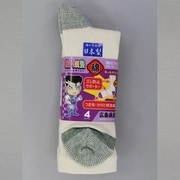 25～27cm 2802-4P 職人氣塾 ソックス先丸 4足組
