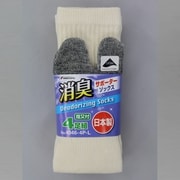 25～27cm 4046-4P-L 消臭サポーター指又付生成 4足組