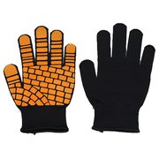 782-M Qフィッツカラーハンド 黒/オレンジ M