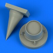 QIC32216 MiG-21MF フィッシュベッドJ 修整レドーム トランぺッター用 [1/32スケール ディティールアップパーツ]