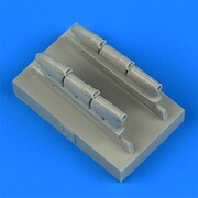 QIC48866 スピットファイアMk.I 排気管 タミヤ用 [1/48スケール ディティールアップパーツ]