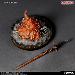 篝火 gecco ダークソウル ゲッコウ ゲッコー ライトアップスタチュー 篝火 1/6スケール ライトアップスタチュー | Gecco