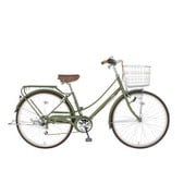 シティサイクル EAST BOY Casual BAA 26型 外装6段変速 マットオリーブ 19EB266CS-OLV EAST BOY