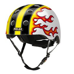 ヨドバシ.com - Melon Helmets メロンヘルメット ストーリー ファイアドアップ ツヤあり XL-XXL（58cm～63cm） 小中学生 ～大人（12歳以上） 安全規格 GSマーク [自転車ヘルメット] 通販【全品無料配達】