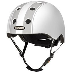自転車ヘルメット ストライプ ディセントダブルグレイ マッド XL-XXL（58cm～63cm） 小中学生～大人（12歳以上） 安全規格 GSマーク