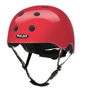 レインボー レインボーレッド ツヤあり M-L（52cm～58cm） 幼児～小学生・ジュニア（4歳～12歳） [自転車ヘルメット]