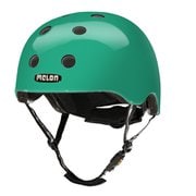 レインボー レインボーグリーン ツヤあり M-L（52cm～58cm） 幼児～小学生・ジュニア（4歳～12歳） 安全規格 GSマーク [自転車ヘルメット]